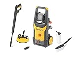 Stanley SXPW19PE Nettoyeur Haute Pression avec Patio Cleaner Deluxe et Brosse Fixe (1900 W, 130 bar, 400 l/h)